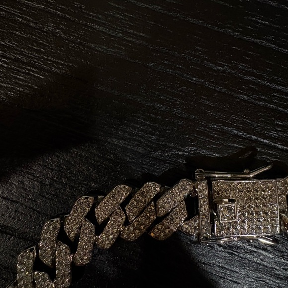 Silver Diamond Bracelet
